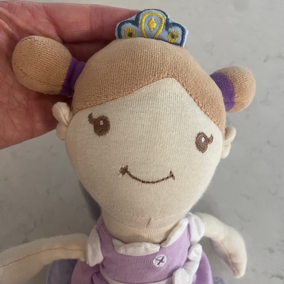 Small Natural Fibre Doll Princess - Picture 2 of 3